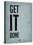 Get it Done Blue-NaxArt-Stretched Canvas