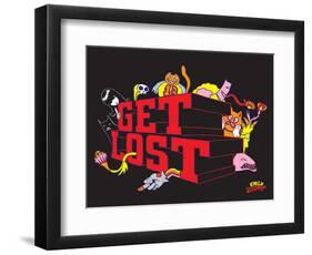 Get Lost 4-Emily the Strange-Framed Photographic Print