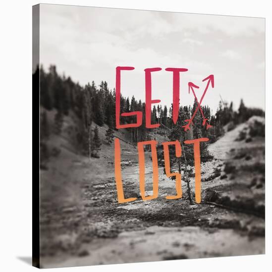 Get Lost Yellowstone II-Leah Flores-Stretched Canvas
