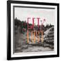 Get Lost Yellowstone II-Leah Flores-Framed Art Print