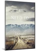 Get Lost-Design Fabrikken-Mounted Art Print