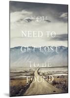 Get Lost-Design Fabrikken-Mounted Art Print