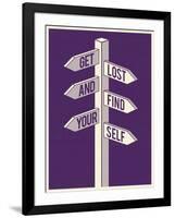 Get Lost-Dale Edwin Murray-Framed Giclee Print