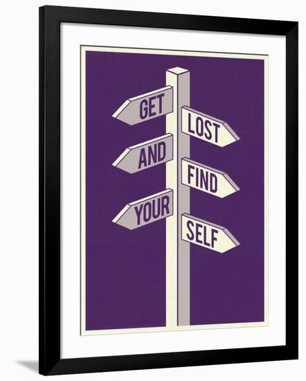 Get Lost-Dale Edwin Murray-Framed Giclee Print