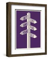 Get Lost-Dale Edwin Murray-Framed Giclee Print