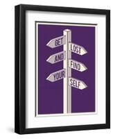 Get Lost-Dale Edwin Murray-Framed Premium Giclee Print