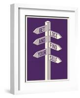 Get Lost-Dale Edwin Murray-Framed Premium Giclee Print