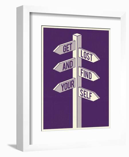 Get Lost-Dale Edwin Murray-Framed Premium Giclee Print