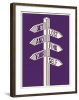 Get Lost-Dale Edwin Murray-Framed Giclee Print