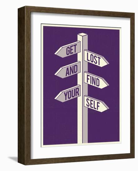 Get Lost-Dale Edwin Murray-Framed Giclee Print