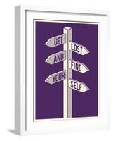 Get Lost-Dale Edwin Murray-Framed Giclee Print