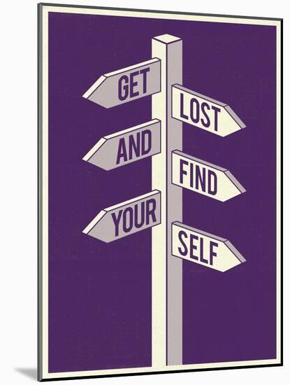 Get Lost-Dale Edwin Murray-Mounted Giclee Print