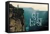 Get Lost-The Saturday Evening Post-Framed Stretched Canvas