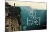 Get Lost-The Saturday Evening Post-Mounted Giclee Print