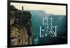 Get Lost-The Saturday Evening Post-Framed Giclee Print