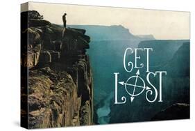 Get Lost-The Saturday Evening Post-Stretched Canvas