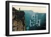 Get Lost-The Saturday Evening Post-Framed Giclee Print