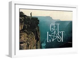 Get Lost-The Saturday Evening Post-Framed Giclee Print