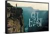 Get Lost-The Saturday Evening Post-Framed Stretched Canvas