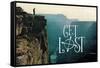 Get Lost-The Saturday Evening Post-Framed Stretched Canvas