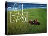 Get Lost-The Saturday Evening Post-Stretched Canvas