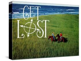 Get Lost-The Saturday Evening Post-Stretched Canvas