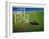 Get Lost-The Saturday Evening Post-Framed Giclee Print