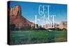 Get Lost-The Saturday Evening Post-Stretched Canvas