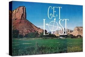 Get Lost-The Saturday Evening Post-Stretched Canvas