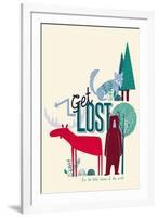 Get Lost-null-Framed Giclee Print