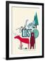 Get Lost-null-Framed Giclee Print