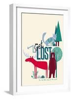 Get Lost-null-Framed Giclee Print