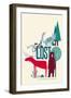 Get Lost-null-Framed Premium Giclee Print