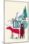 Get Lost-null-Mounted Premium Giclee Print