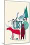 Get Lost-null-Mounted Giclee Print