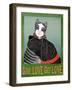 Get Love Give Love Bannerblack And Grey Cat-Stephen Huneck-Framed Giclee Print