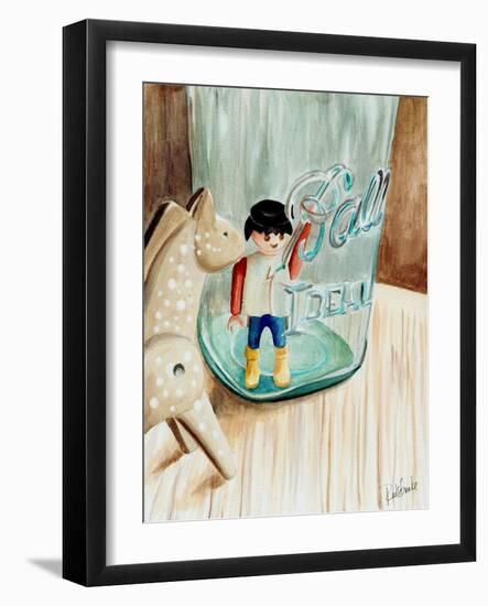 Get Me Out-Jennifer Redstreake Geary-Framed Art Print