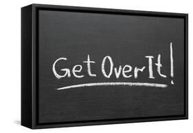 Get Over It-Yury Zap-Framed Stretched Canvas