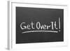 Get Over It-Yury Zap-Framed Art Print