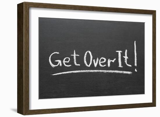 Get Over It-Yury Zap-Framed Art Print