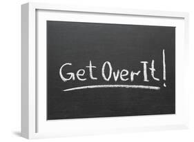 Get Over It-Yury Zap-Framed Art Print