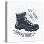 Get Ready for Adventures - Hiking Shoe-Anton Yanchevskyi-Stretched Canvas