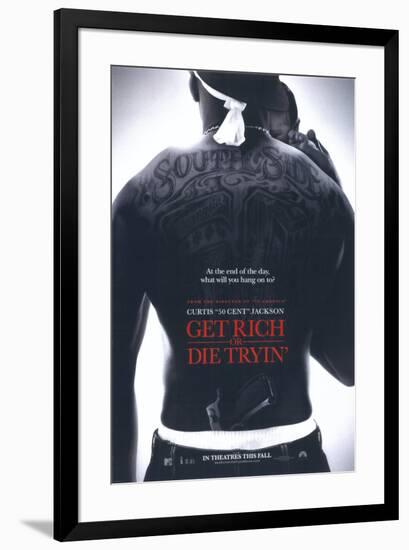 Get Rich or Die Tryin'-null-Framed Poster