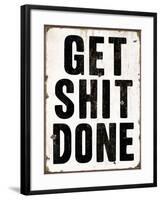 Get Shit Done 2-Retroplanet-Framed Giclee Print