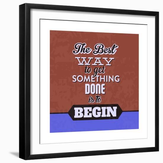 Get Something Done 1-Lorand Okos-Framed Premium Giclee Print