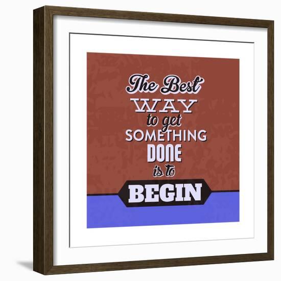 Get Something Done 1-Lorand Okos-Framed Premium Giclee Print