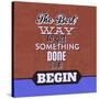 Get Something Done 1-Lorand Okos-Stretched Canvas