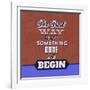 Get Something Done 1-Lorand Okos-Framed Art Print