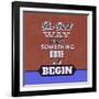 Get Something Done 1-Lorand Okos-Framed Art Print