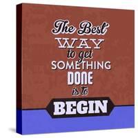 Get Something Done 1-Lorand Okos-Stretched Canvas